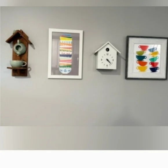 Rustic Wooden Handcrafted Bird Feeder Teapot Extending The Olive Branch - Picture 14 of 16